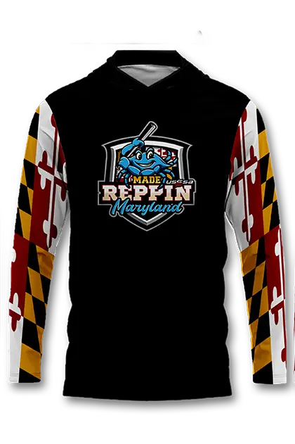 Reppin' Maryland Lightweight Hoodie (Youth X-Small)